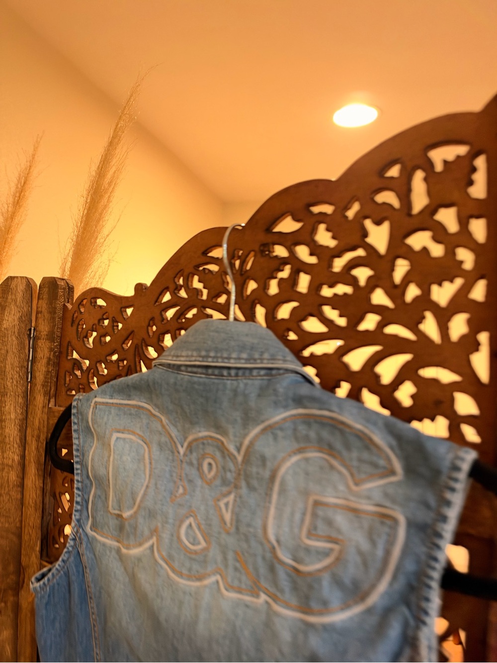 Dolce & Gabanna Denim Vintage Top - Picture 4 of 8